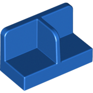Lego panel lavička 1x2x1 dělená, modrá (6127662, 6093271)